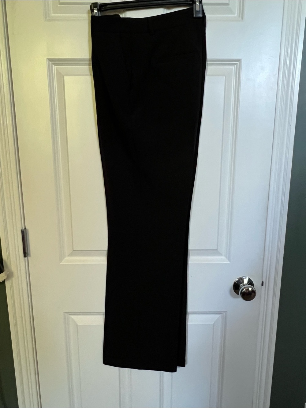 Classic Black Women’s Dress Pants - Tailored Straight Fit - Long Length